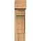 Ekena Millwork Merced Block Rough Sawn Bracket w/ Offset Brace, Western Red Cedar, 8"W x 18"D x 30"H BKT0806X18X30MRC05RWR - alternate 4